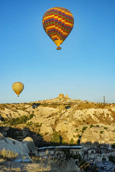 Varmluftsballonger Kappadokien Turkiet — Stockfoto