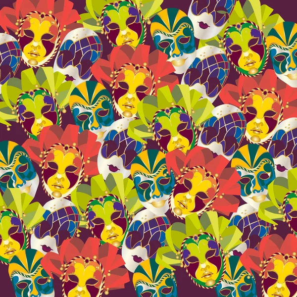 Venedik karnaval maskesi. 
