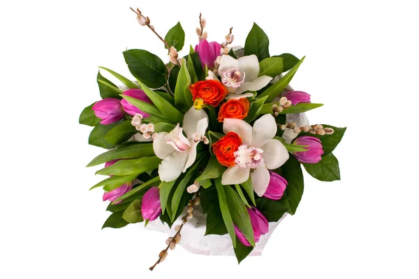 Orkide ve Lale buketi