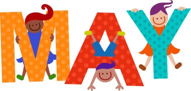 Happy Kids ay metin olabilir