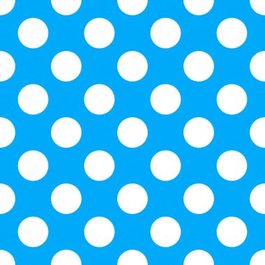Mavi Polka Dot sorunsuz kağıt model
