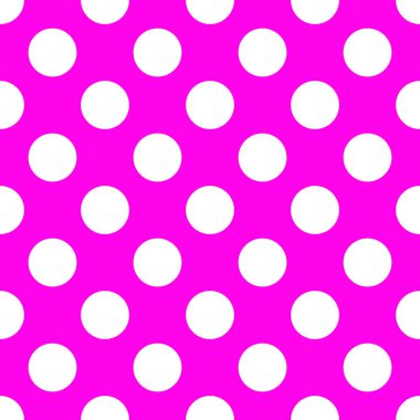 Pembe Polka Dot sorunsuz kağıt model