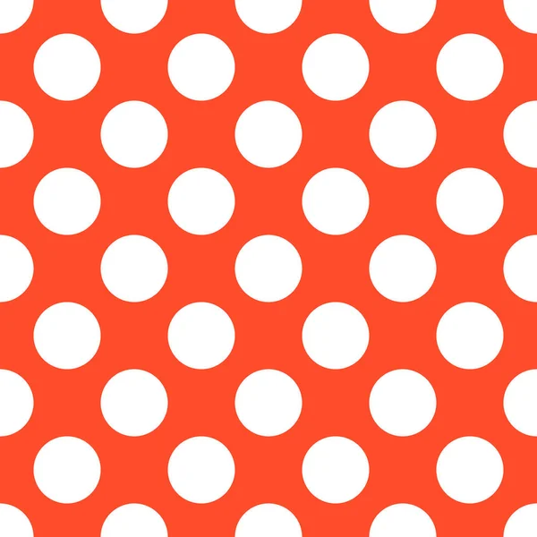 Pomarańczowy Polka Dot wzór papieru bez szwu — Zdjęcie stockowe