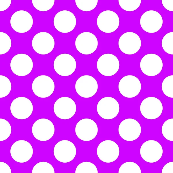 Pembe Polka Dot sorunsuz kağıt model — Stok fotoğraf