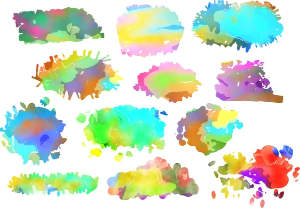 Suluboya mürekkep lekesi ve sıçraması