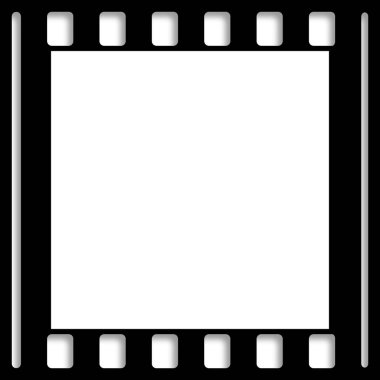 Negatif fotoğraf Film kenarlık
