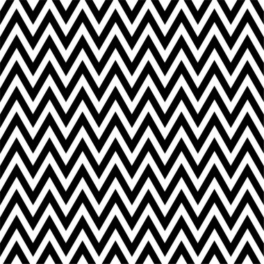 siyah-beyaz chevron desen