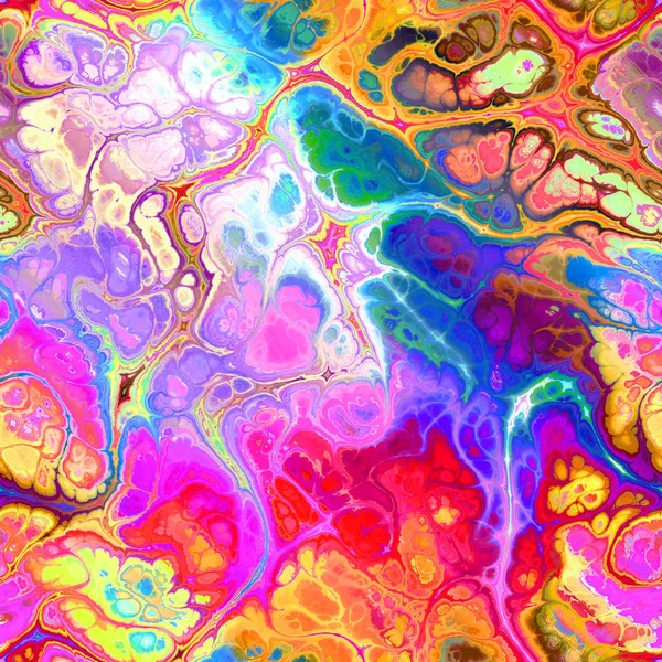 粉红液体流动细胞喷涂 — 图库照片