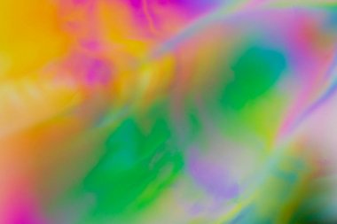 Renkli psychedelic bulanıklık