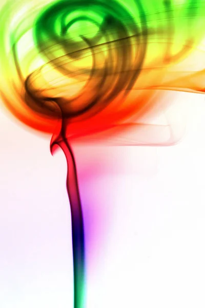 Veelkleurige rook abstract — Stockfoto