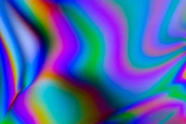 Renkli psychedelic bulanıklık
