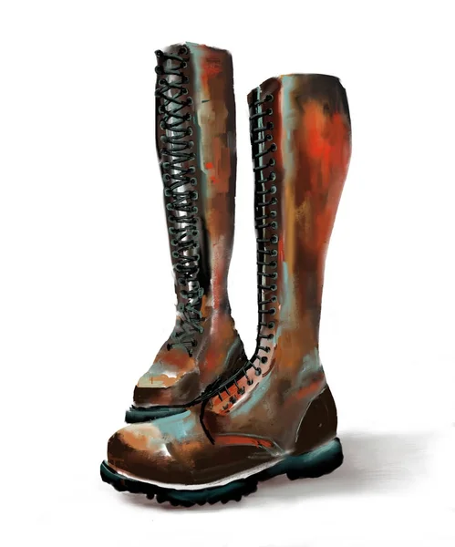 Cesur ve cesur insanlar için topuklu ayakkabılarını