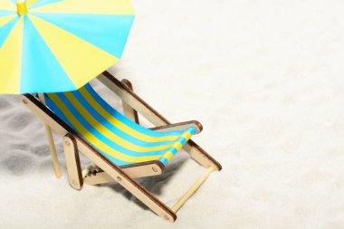 Sahilde şezlong: Ana sayfa görünümü