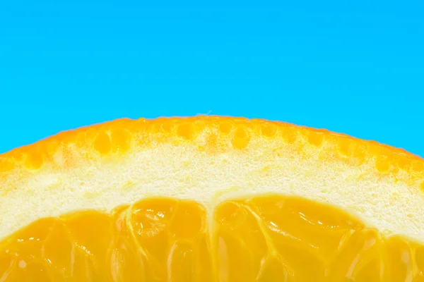 Orangenscheiben in Großaufnahme — Stockfoto