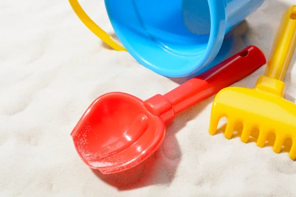 Sandbox toys in closeup — Stock Photo, Image