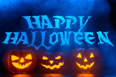 Cadılar Bayramı için kabak süslemeleri