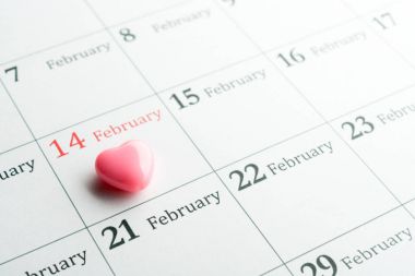 14 Şubat'ta kalp