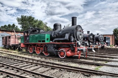 Geçit töreni Buhar lokomotifler