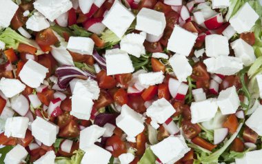 sebze salatası, arka plan