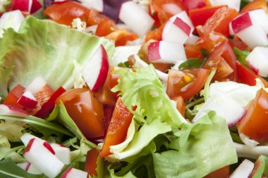 sebze salatası, arka plan