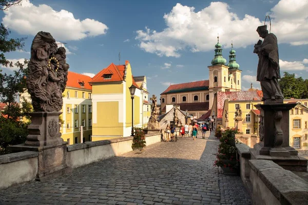 Ponte St. John em Klodzko. Um dos monumentos mais importantes da Baixa Silésia na Polônia — Fotografia de Stock