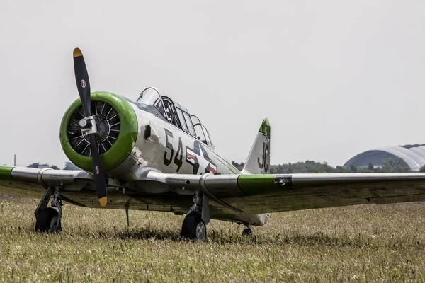 Грумман Авіа Інженерна Корпорація T-6 техаської — стокове фото