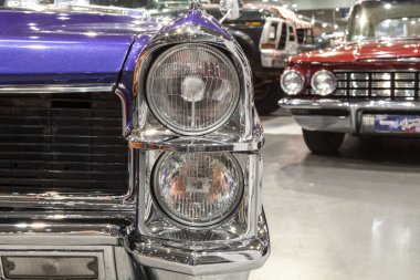 eski ve klasik Amerikan arabası