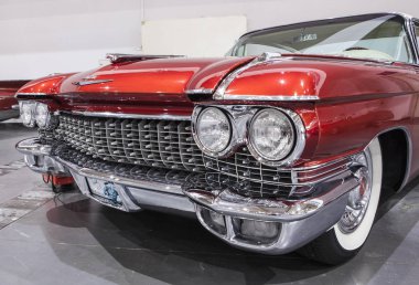 eski ve klasik Amerikan arabası