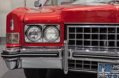 eski ve klasik Amerikan arabası