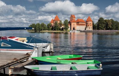 Litvanya Trakai ada kale