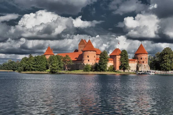 Trakai Island Castle in Lithuania — Stock Photo, Image