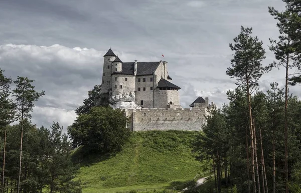 Бобольский замок в Польше — стоковое фото