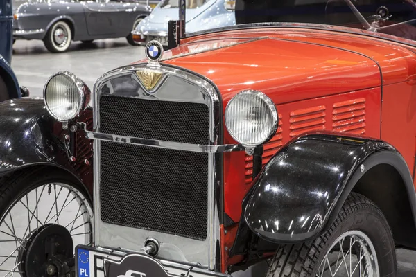 Old BMW car on static display — Stock Photo, Image