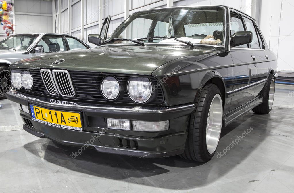 Old BMW car on static display Stock Editorial Photo © radoslaw