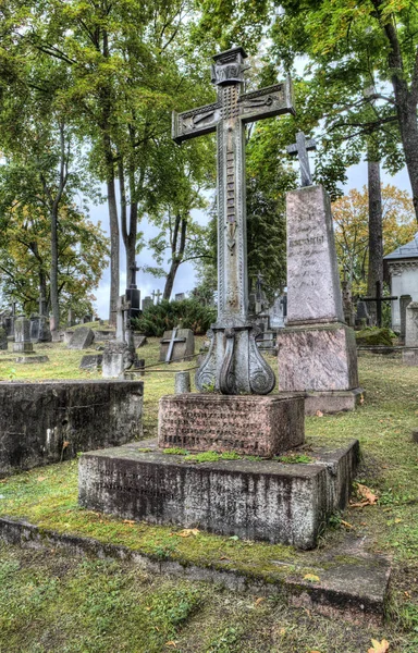 Cementerio Rasos en Vilnius, Lituania — Foto de Stock