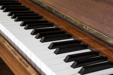 Piyano alet piyano tuşları