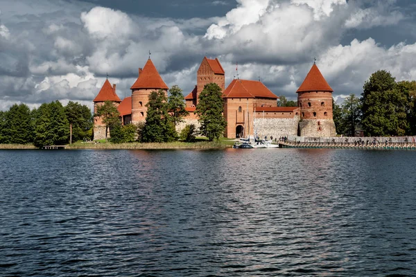 Trakai Island Castle in Lithuania — Stock Photo, Image