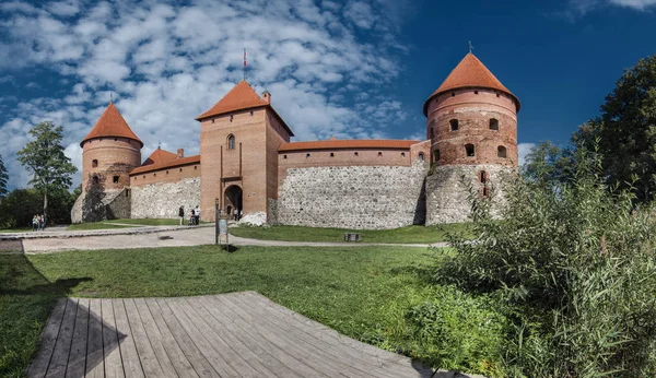 Hrad Trakai v Litvě — Stock fotografie