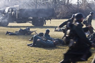 İkinci Dünya Savaşı savaş yeniden inşası. Polonya