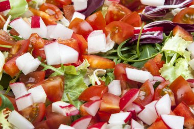 sebze ve beyaz peynir ile arka plan