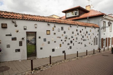 Vilnius Old Town. Vilnius Litvanya ve yüzölçümü en büyük şehri başkenti olduğunu.