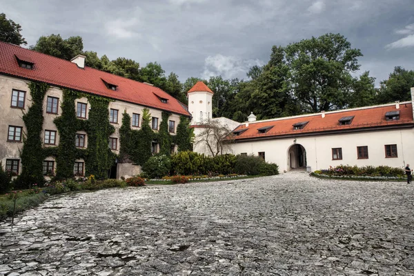 Pieskowa Skala Hrad Polsku Ojcowski Národní Park — Stock fotografie