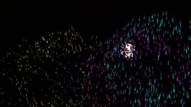 Güzel cg fireworks uygulamasında kutlama günü, Alfa