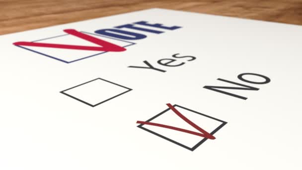 Vote contre par points croix X dans le scrutin, vote par bulletin de vote et animation des élections 