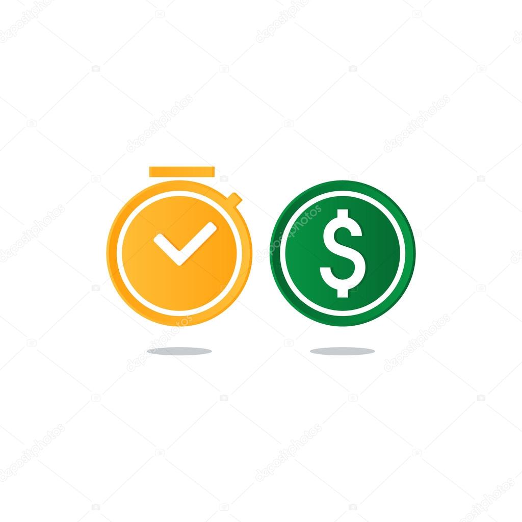 Flat design vector illustration. Finance theme concept