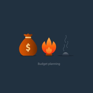 Para kaybı, yanık bütçe, Maliye planı, yatırım riski, atık tasarruf, kriz