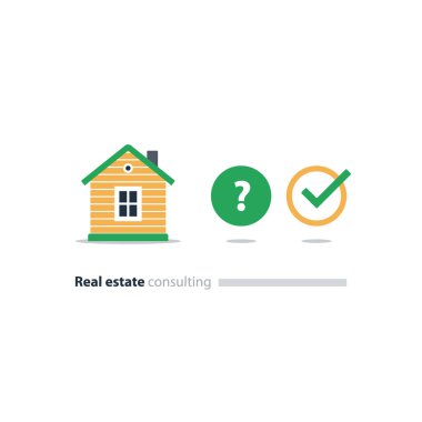 Mortgage kredi onayı kavramı, çözüm, ev simgesini kat Hizmetleri