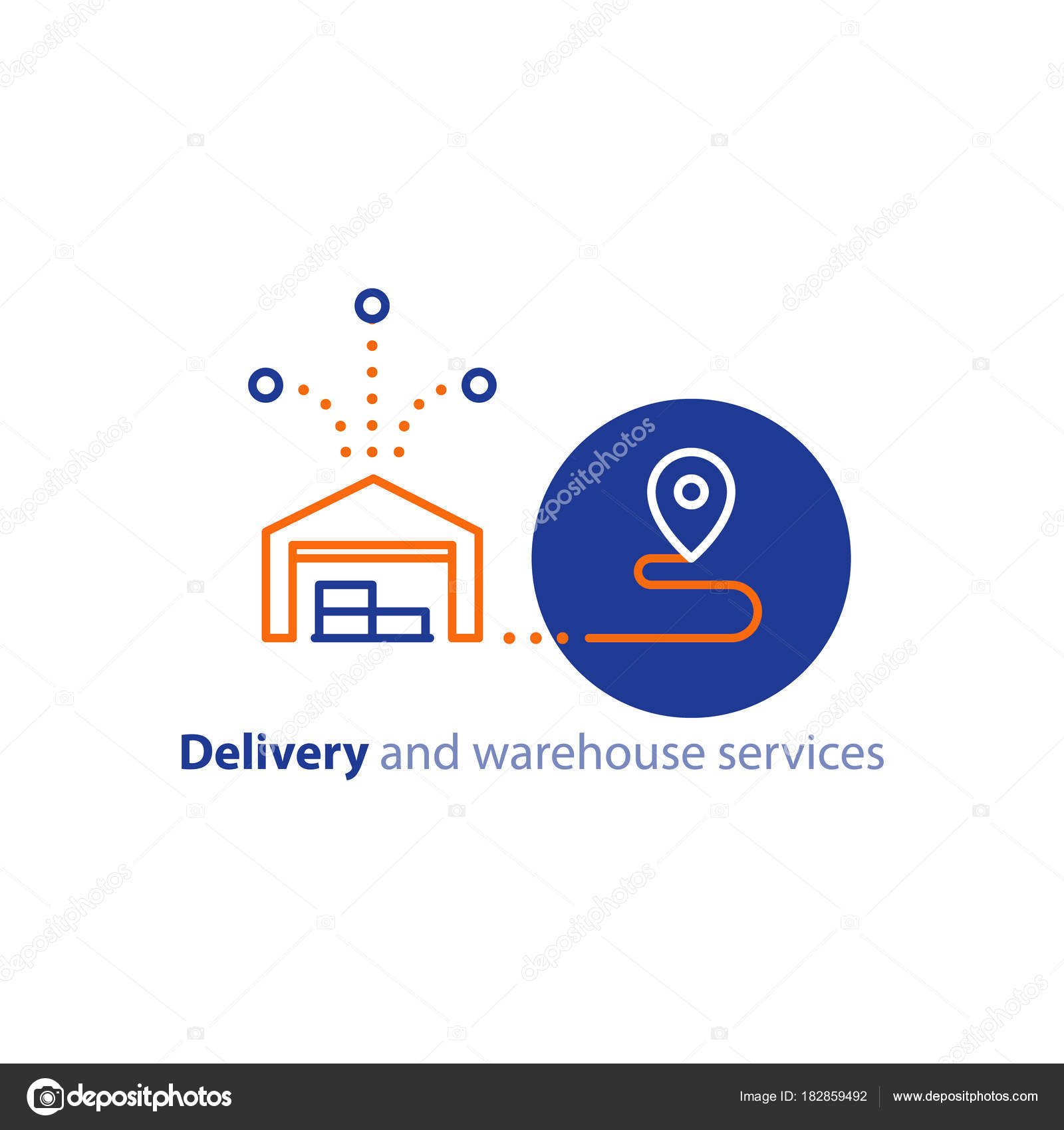 Distribution Center Symbol