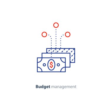 Yatırım planı, mali yapısı, para, konsolidasyon ve çeşitlendirme kaydetme