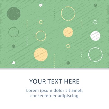 İnce doku, arka plan daire, vintage zemin, minimalist desen, Festival dekorasyon ile